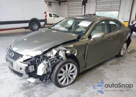 2006 Lexus Is 250 from USA, damaged, VIN JTHCK262965002948